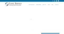 Desktop Screenshot of clinicservice.com